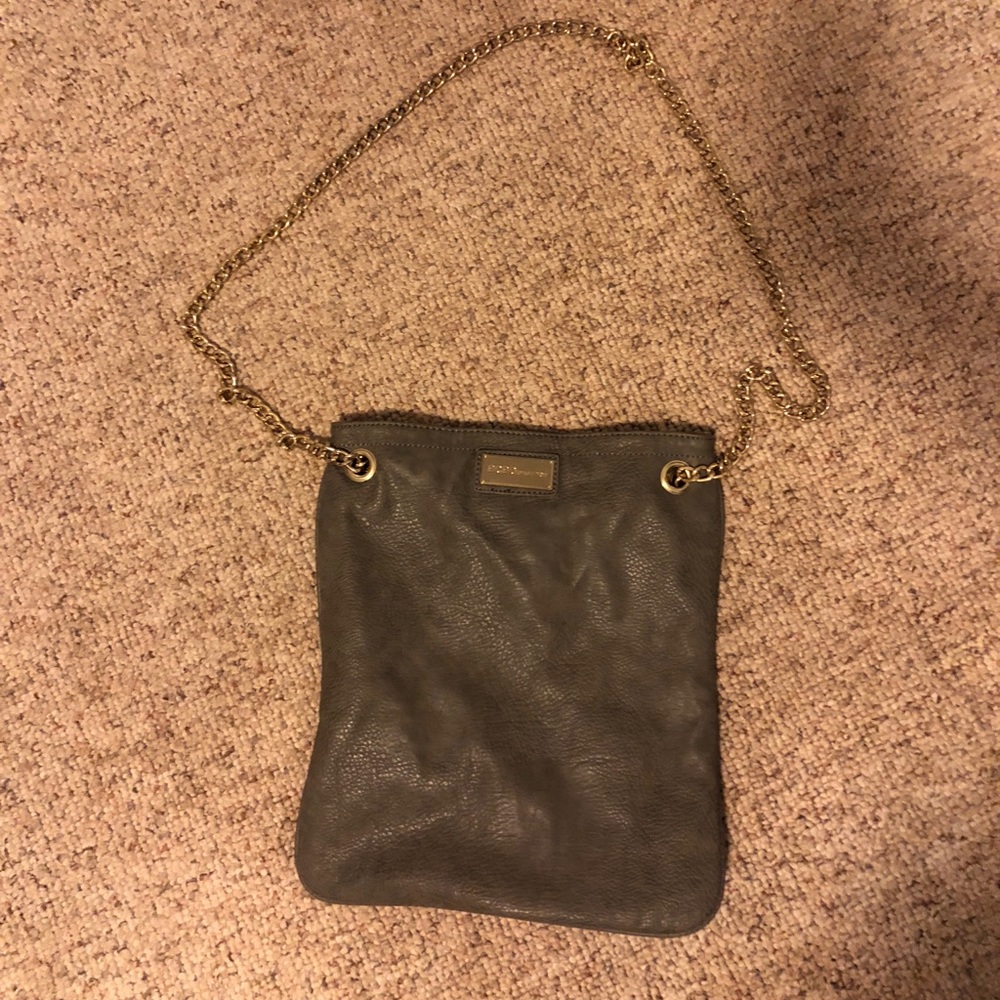 Bcbg Generation grey chain strap bag